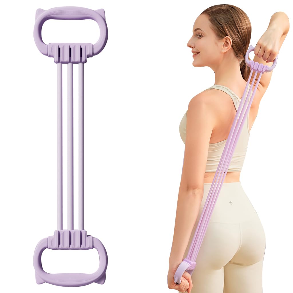 Proberos Yoga Resistance Band, 15-90lbs Resistance Back Stretching Resistance Band with Handles Pull Reducer Training Bands, Strength Training, Pilates, Yoga Exercises Home Fitness Workouts Proberos Yoga Resistance Band, 15-90lbs Resistance Back Stretching Resistance Band with Handles Pull Reducer Training Bands, Strength Training, Pilates, Yoga Exercises Home Fitness Workouts